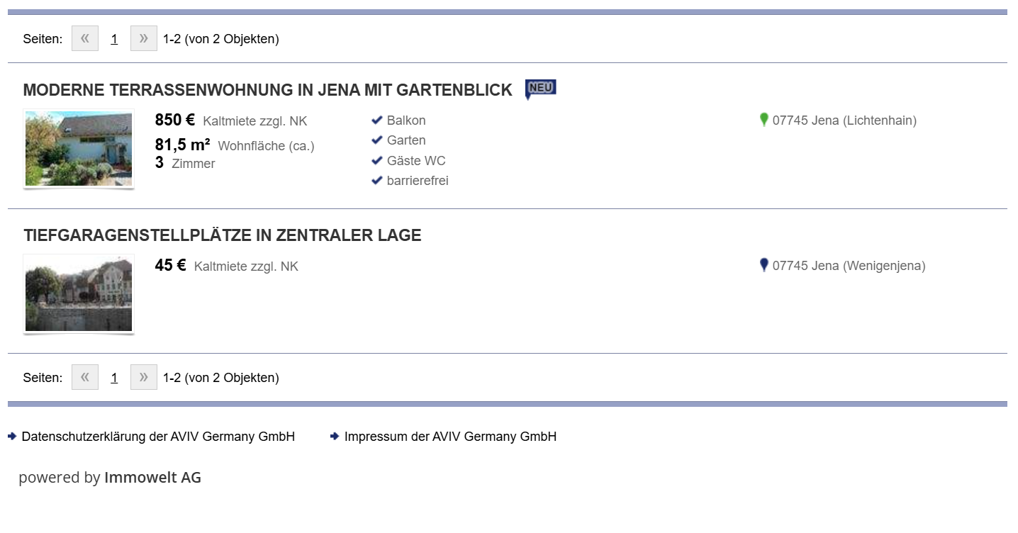 immobilien aktuelle angebote