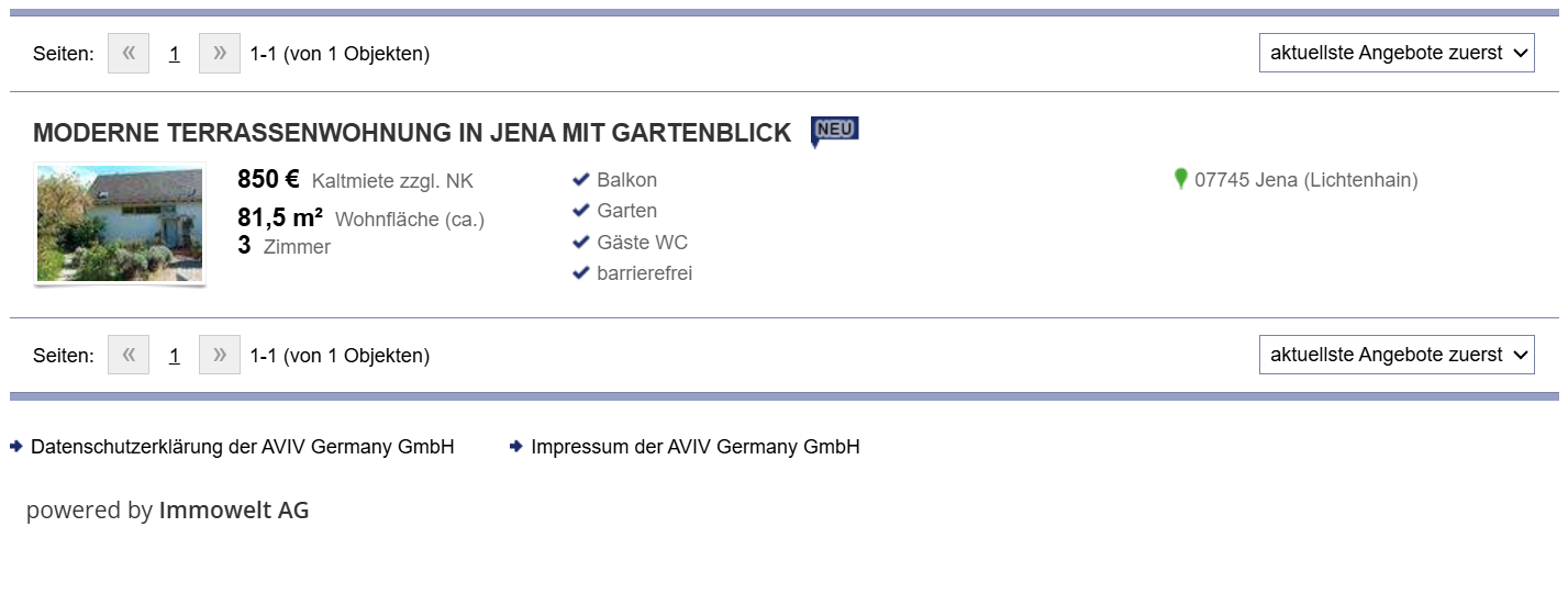 immobilien wohnungen zur miete